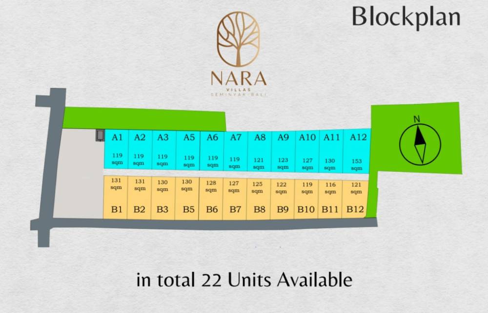 General plan – Nara Villas#