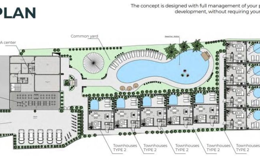 Site plan – Aruna Residences