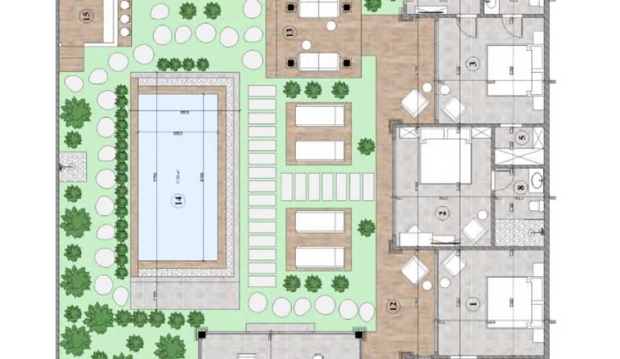 Plans Villa «Casa Mira»