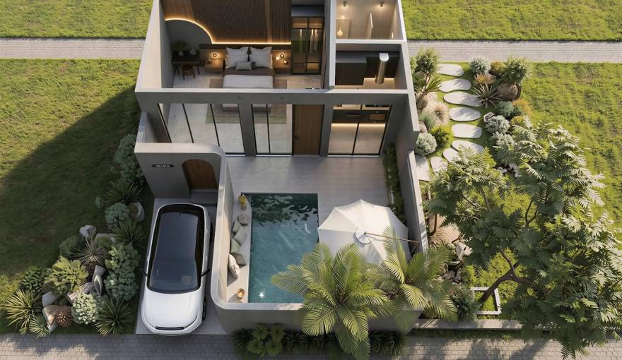 Plans Kerobokan Residence