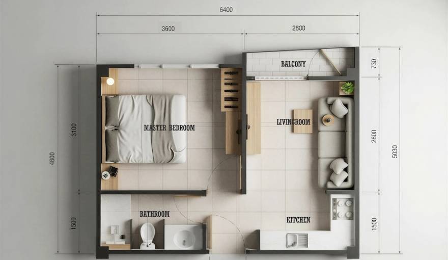 Plans Kerobokan Residence