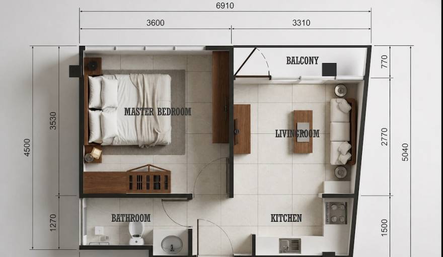 Plans Kerobokan Residence