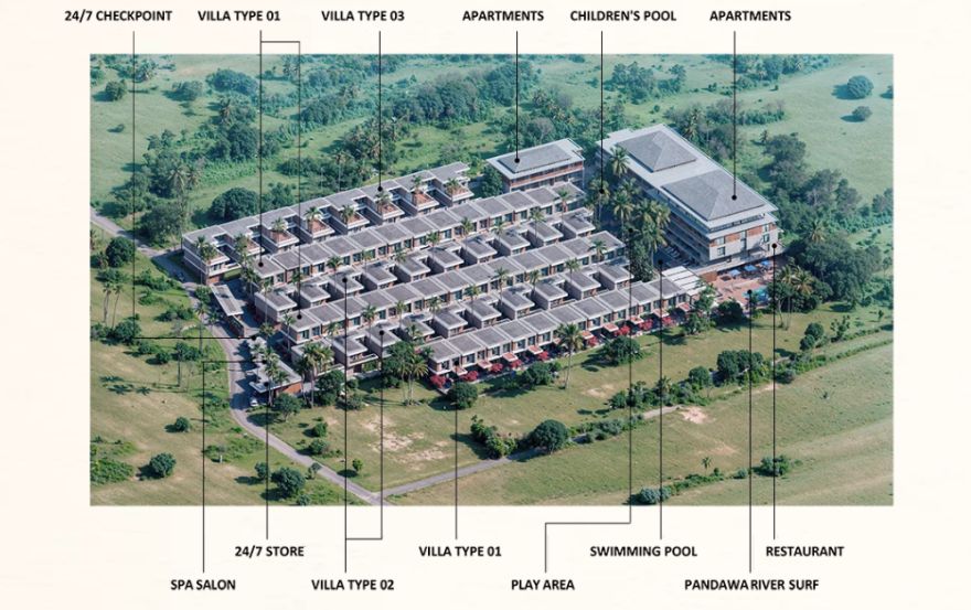 Site plan – Pandawa Residence