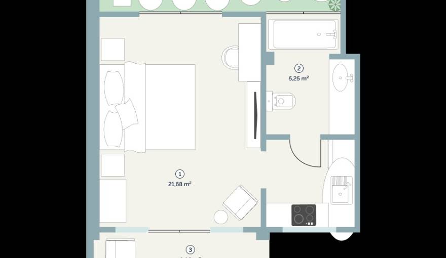 Plans Sarang - Tiga