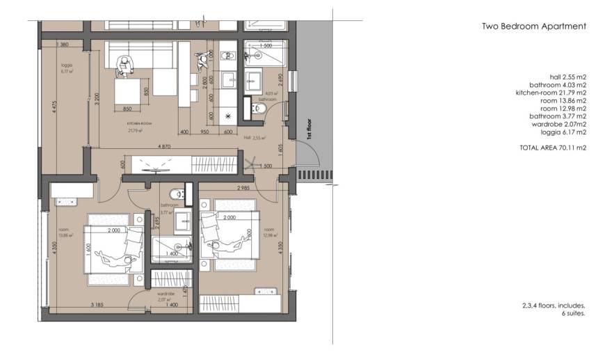 Plans Oasis Residence