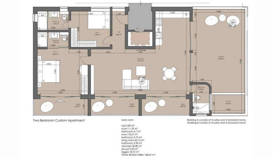 Plans Oasis Residence