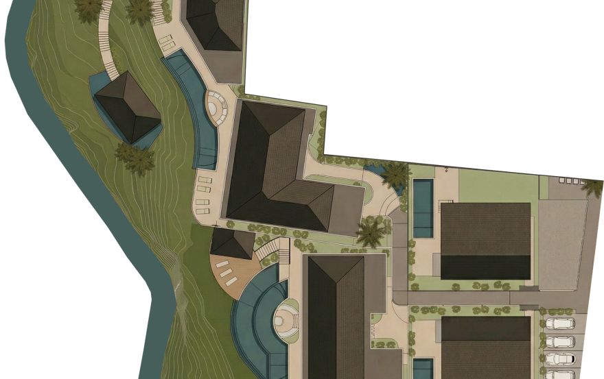 Site plan – Serenity Estates