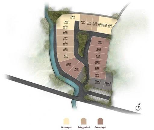 General plan – Parang Kencana Residences#