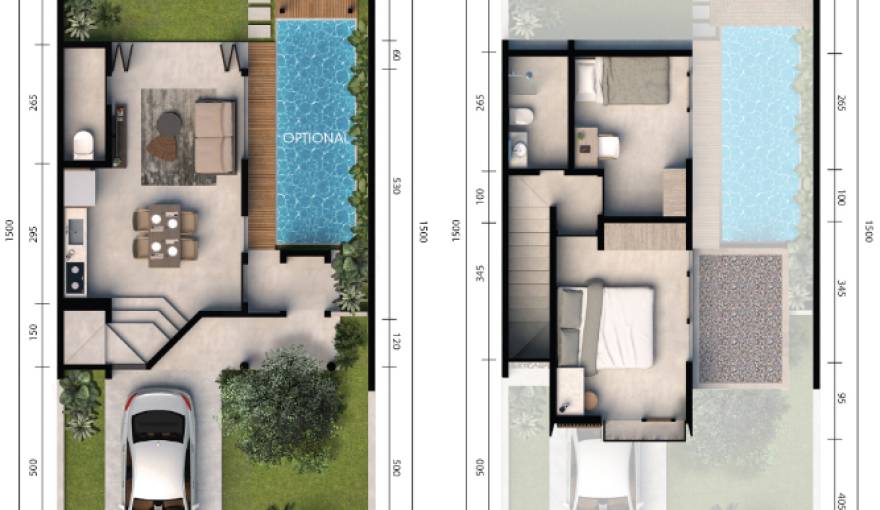 Plans Damara Village Jimbaran Hijau