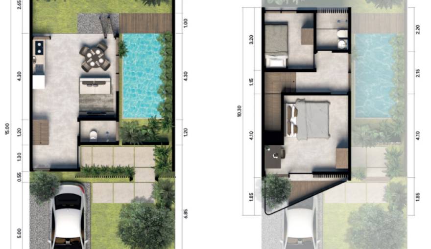 Plans Damara Village Jimbaran Hijau