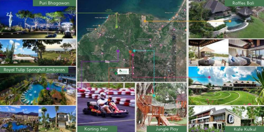 General plan – Damara Village Jimbaran Hijau#