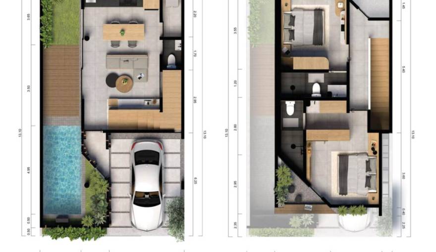 Plans Damara Village Ubud