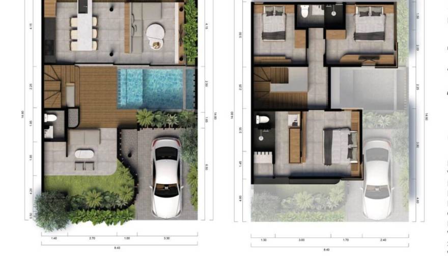 Plans Damara Village Ubud