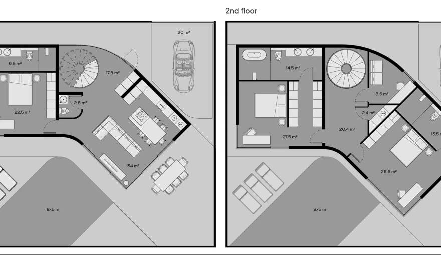 Plans Pulau Villas
