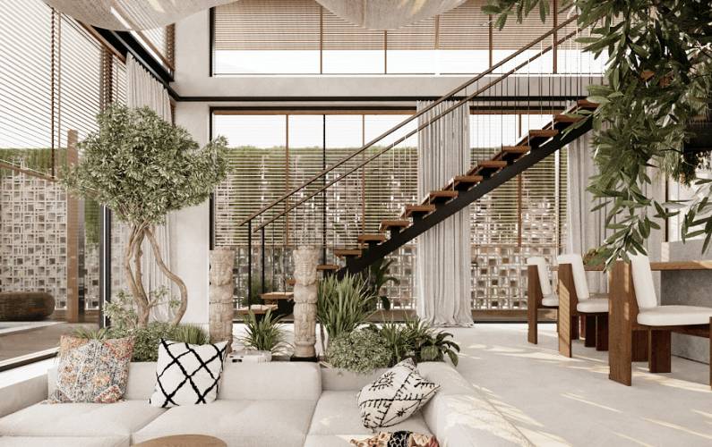 Interior design – Dzen Green Fields villas