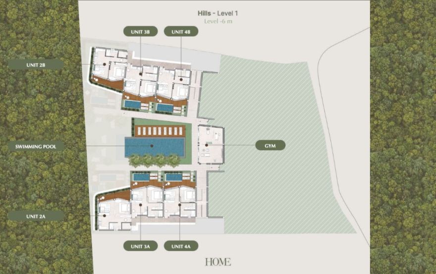 Site plan – Home Hills
