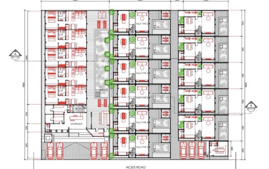 Site plan – RAHYA Villas Complex