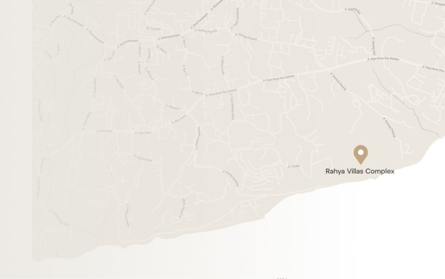 Site plan – RAHYA Villas Complex