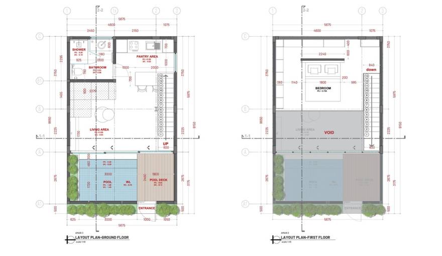 Plans Amari Villas III