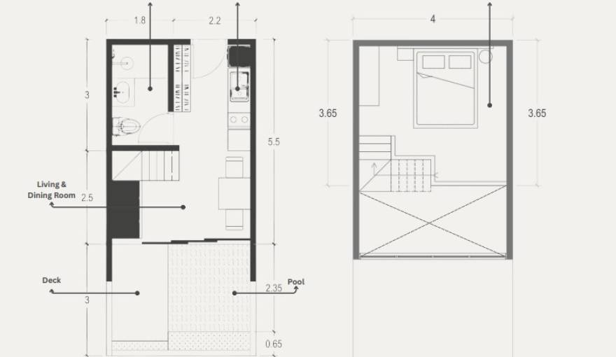 Plans Umalas Private Suite