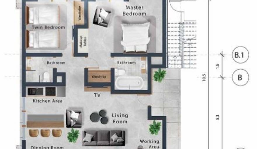 Plans Plagoo Residence