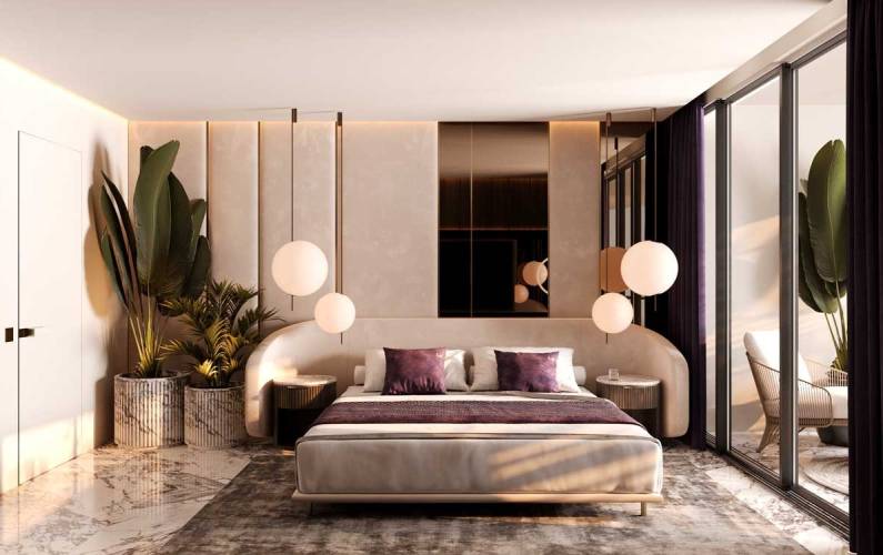 Interior design – Melasti Arcade Apartments