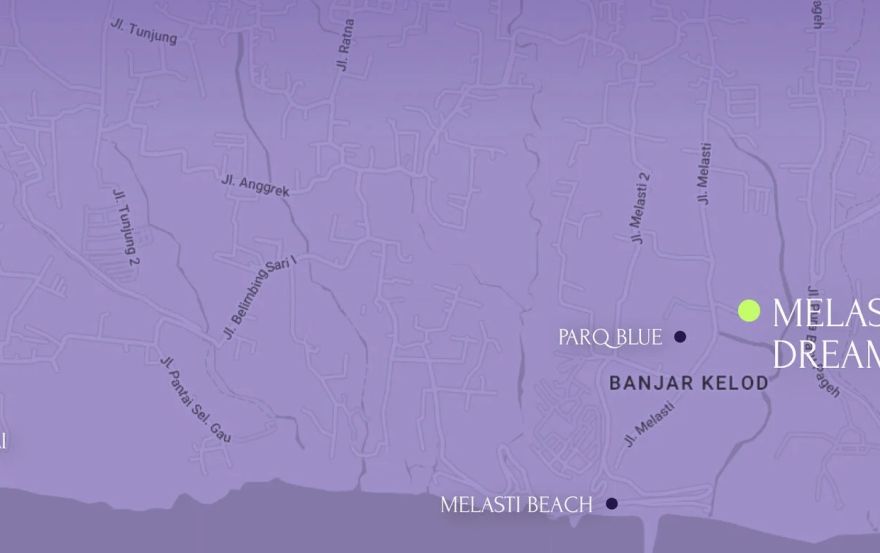 Site plan – Melasti Dream