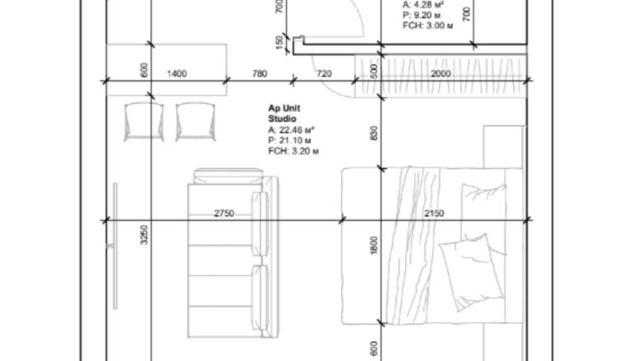 Plans Residential complex Green Village