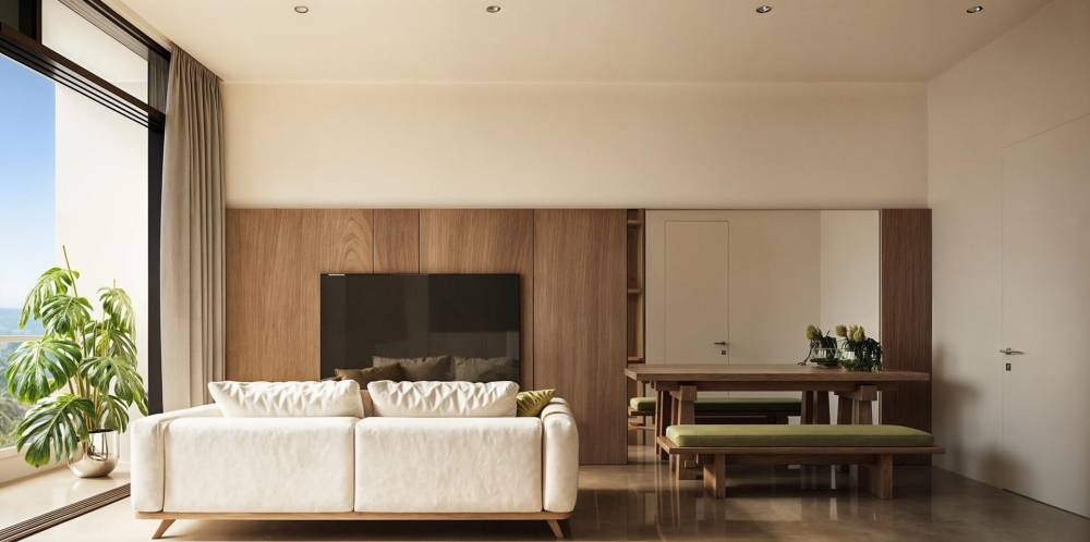 Interior design – Residential complex Green Village#