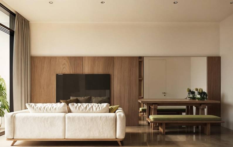 Interior design – Residential complex Green Village