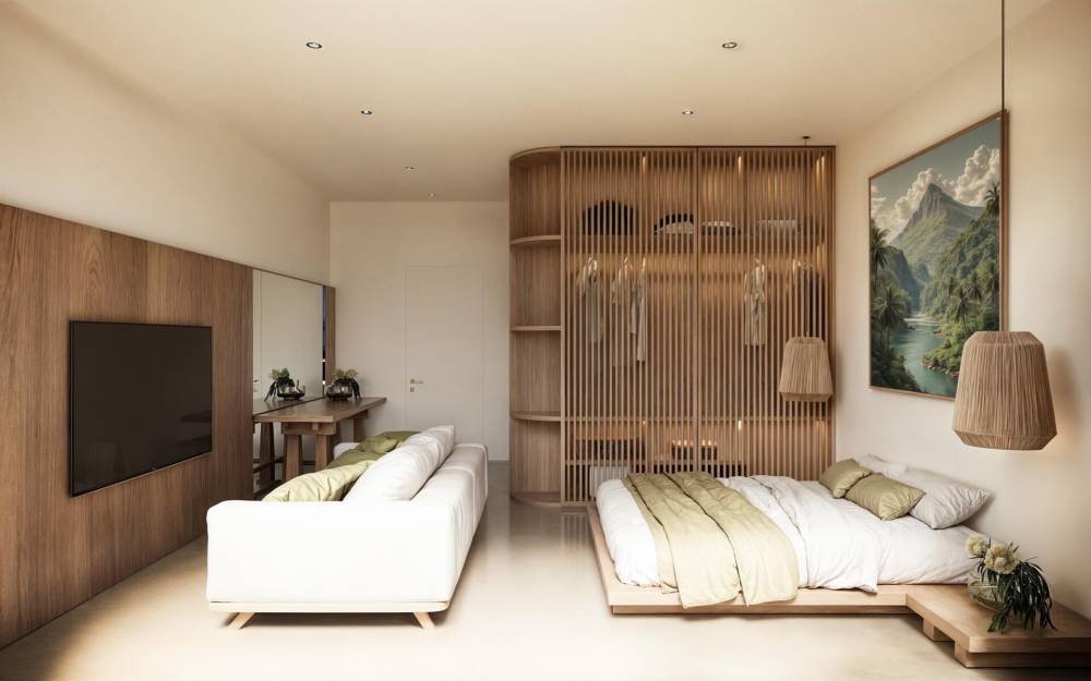 Interior design – Residential complex Green Village#
