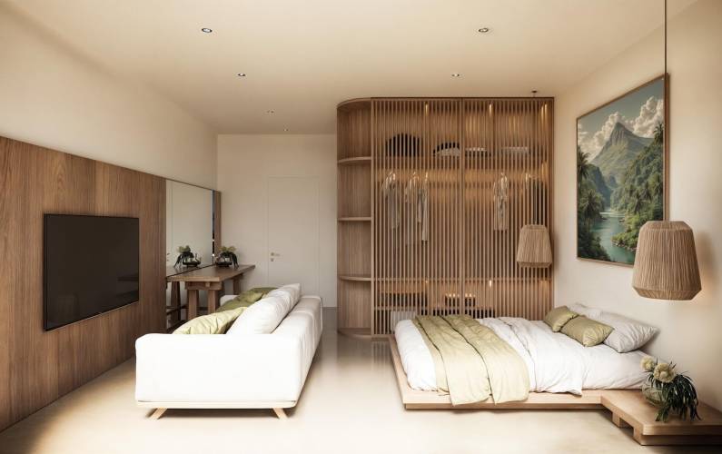 Interior design – Residential complex Green Village