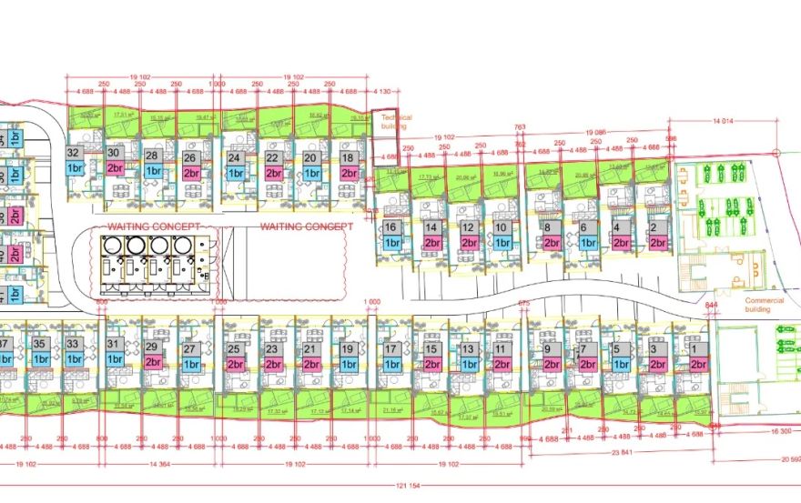 Site plan – Ubud Dream