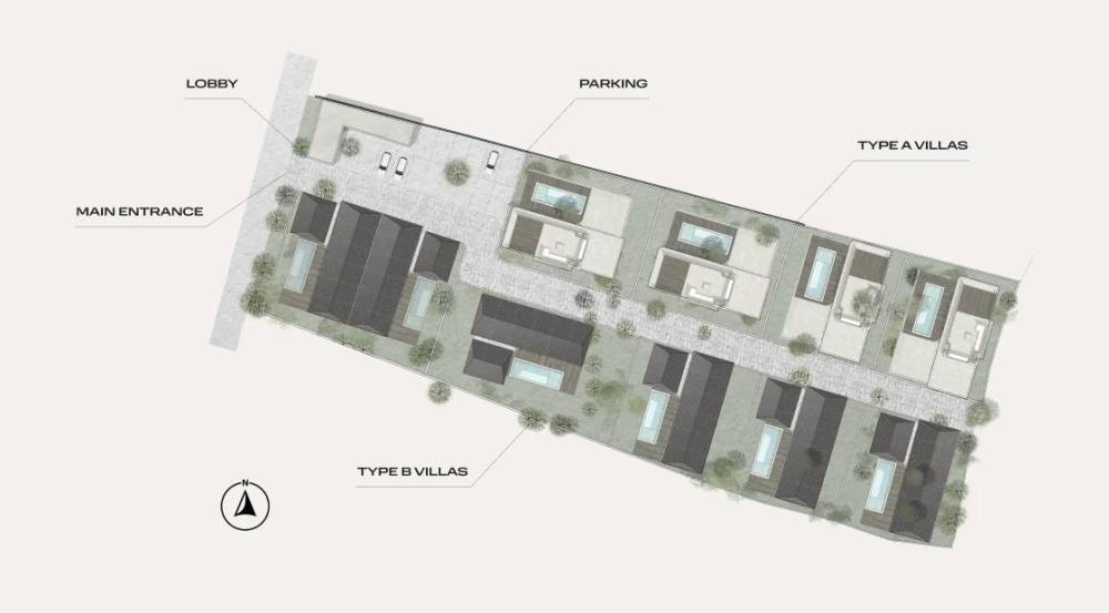 General plan – Bingin Villas#