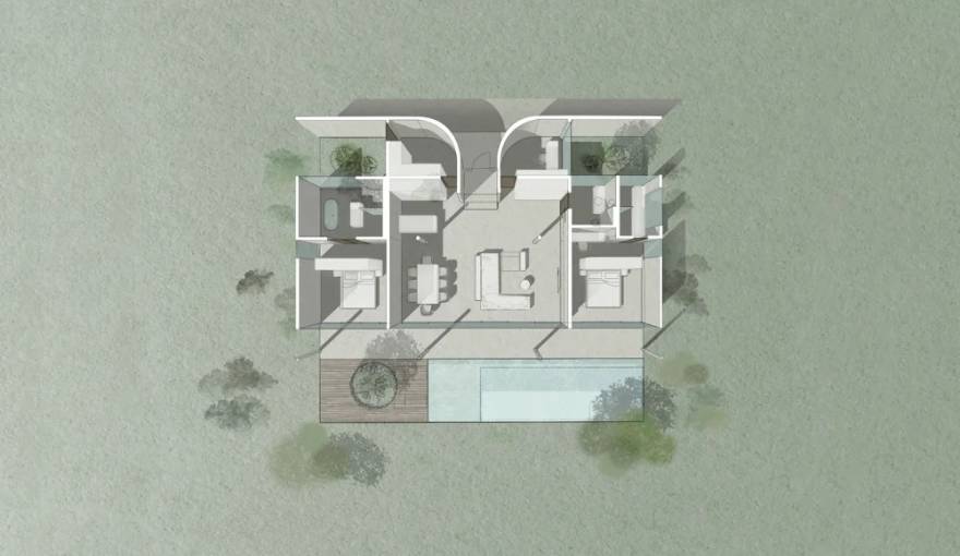 Plans Melasti Villas