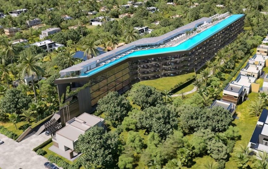 Site plan – Magnum Resort Berawa