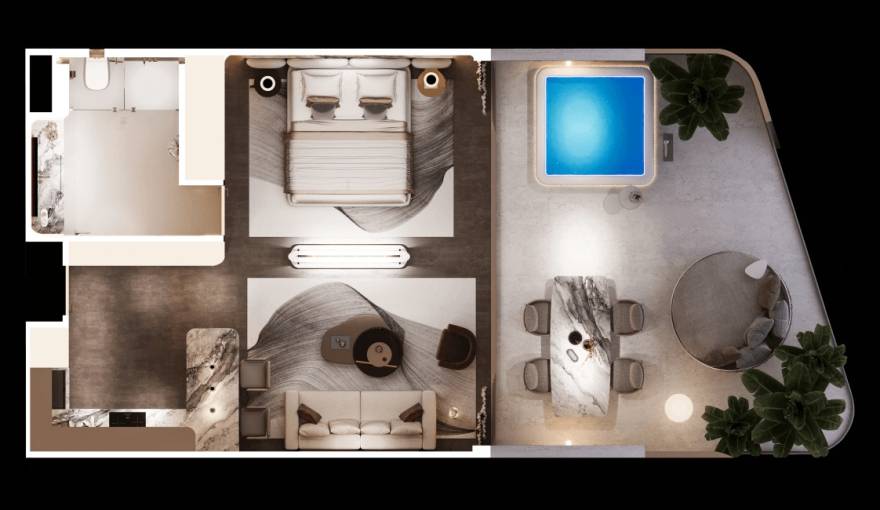 Plans Magnum Resort Sanur