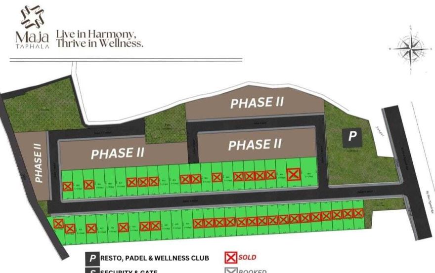 Site plan – Maja Taphala