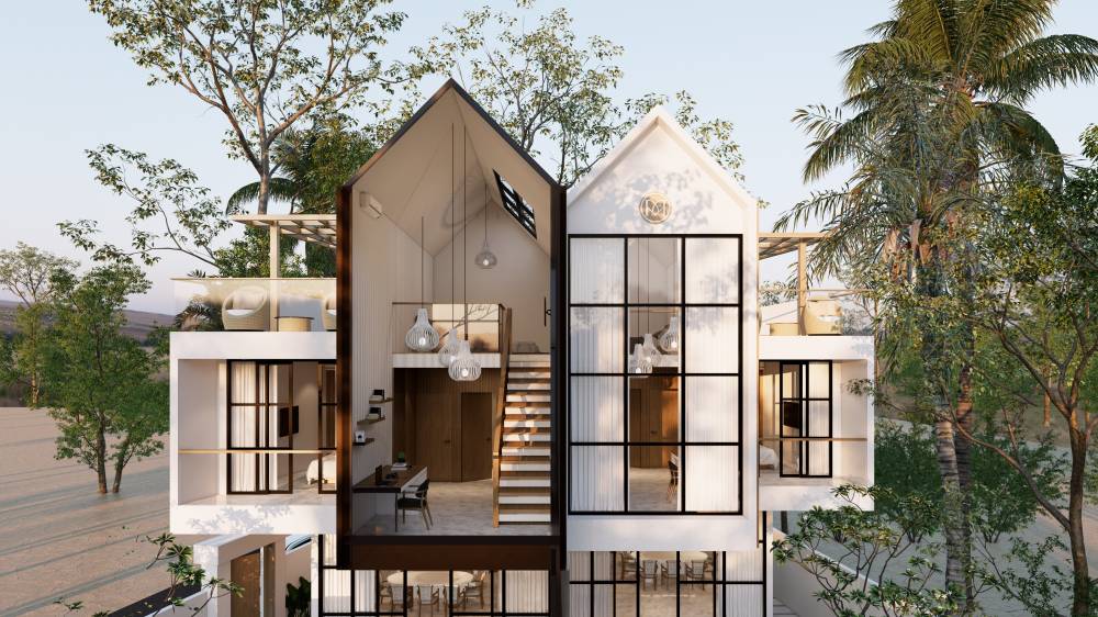 Interior design – Green Bowl Villa#