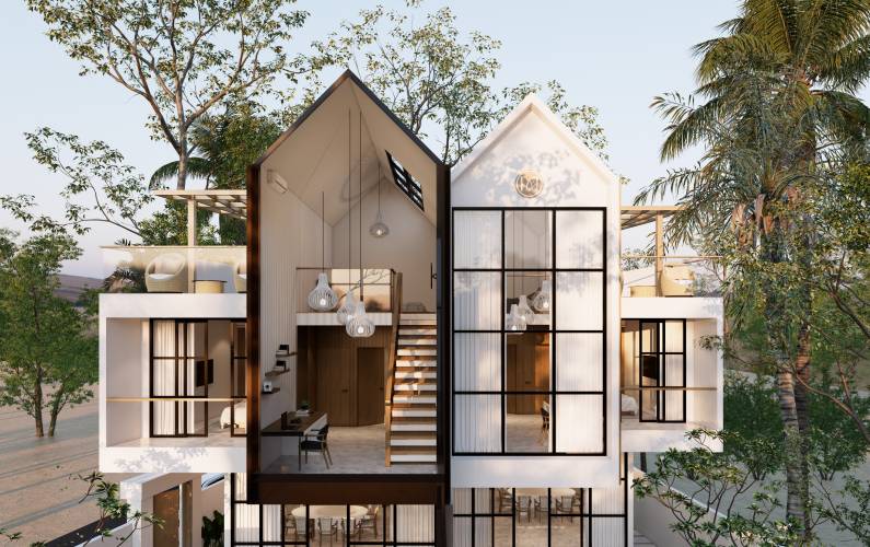 Interior design – Green Bowl Villa