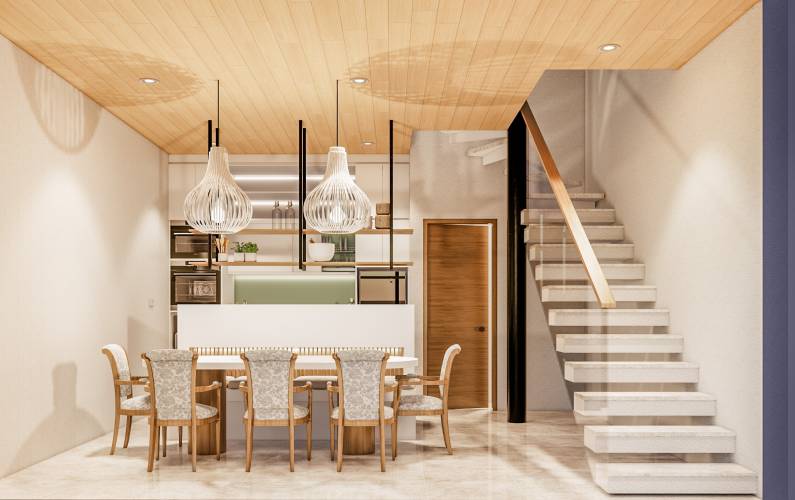 Interior design – Green Bowl Villa