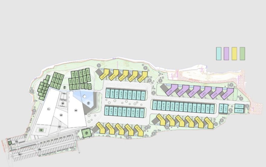 Site plan – Hidden City Ubud