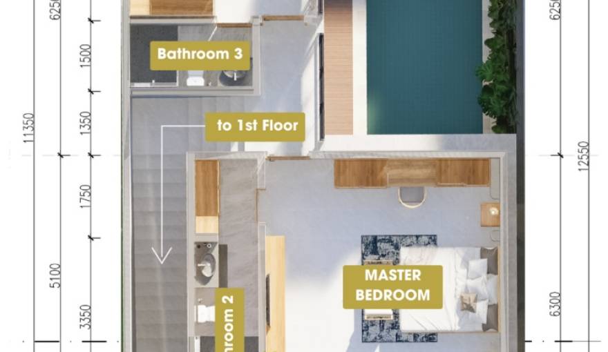 Plans Samani Villa Pecatu