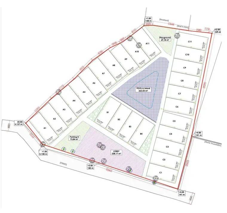 General plan – Desa Harmonis 2#