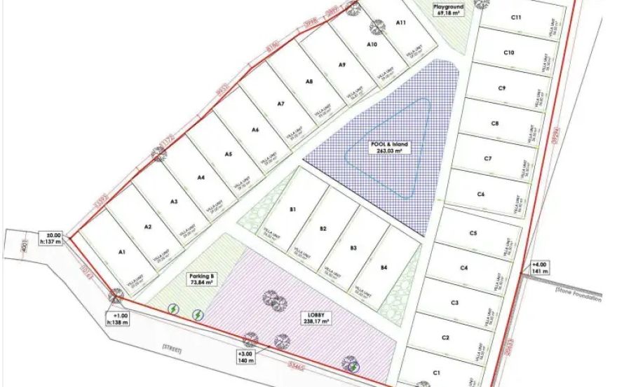 Site plan – Desa Harmonis 2