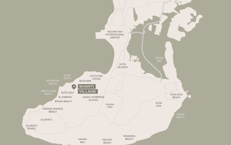 Site plan – Shanti Village