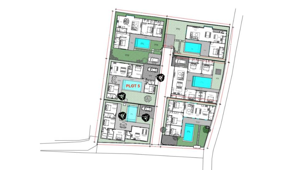 General plan – KESARI Villa 4#