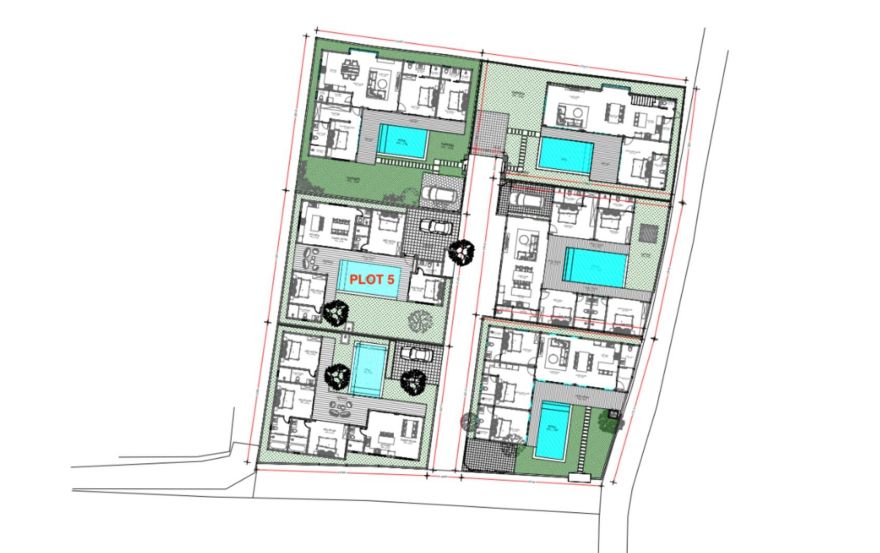 Site plan – KESARI Villa 4
