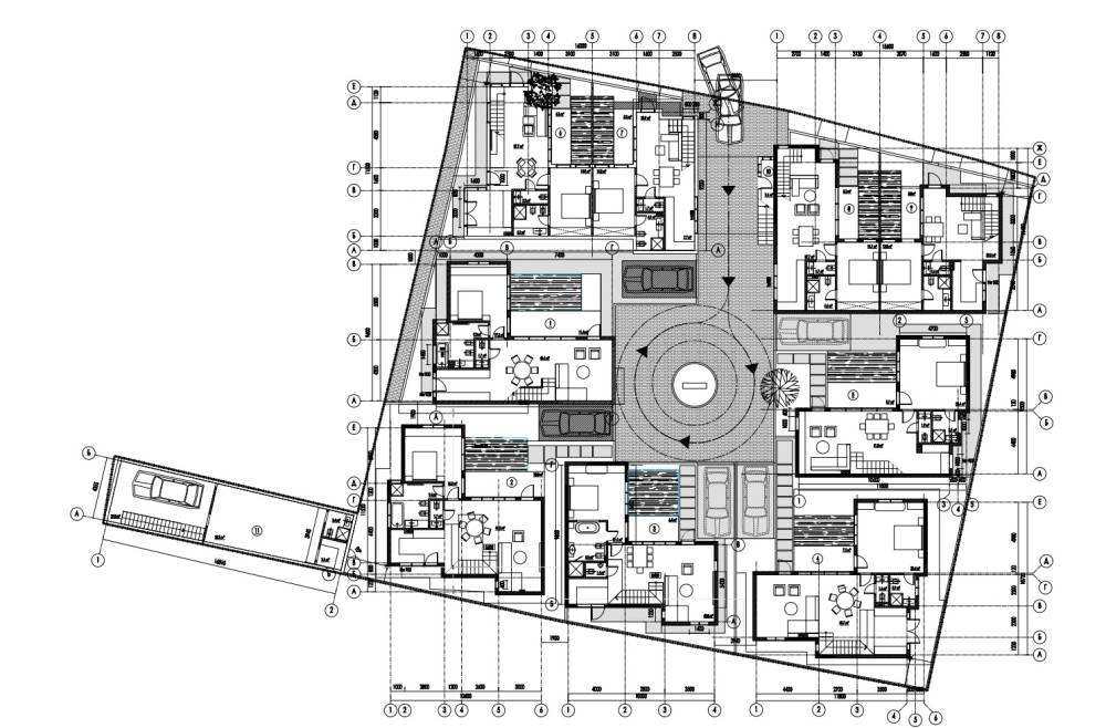 General plan – Serenity Sanur Villas#