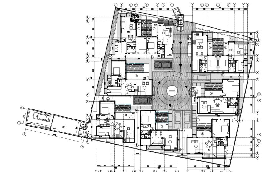 Site plan – Serenity Sanur Villas